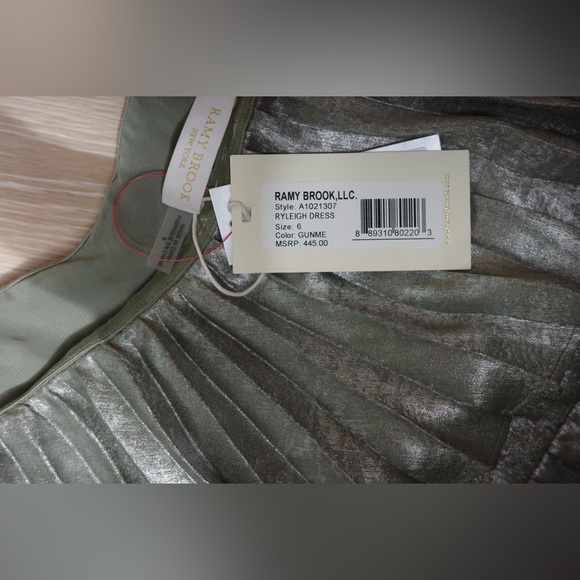 NWT $445 Ramy Brook  Ryleigh Dress 6 - Picture 7 of 9